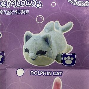 Aphmau Meemeow Dolphin cat plushie new